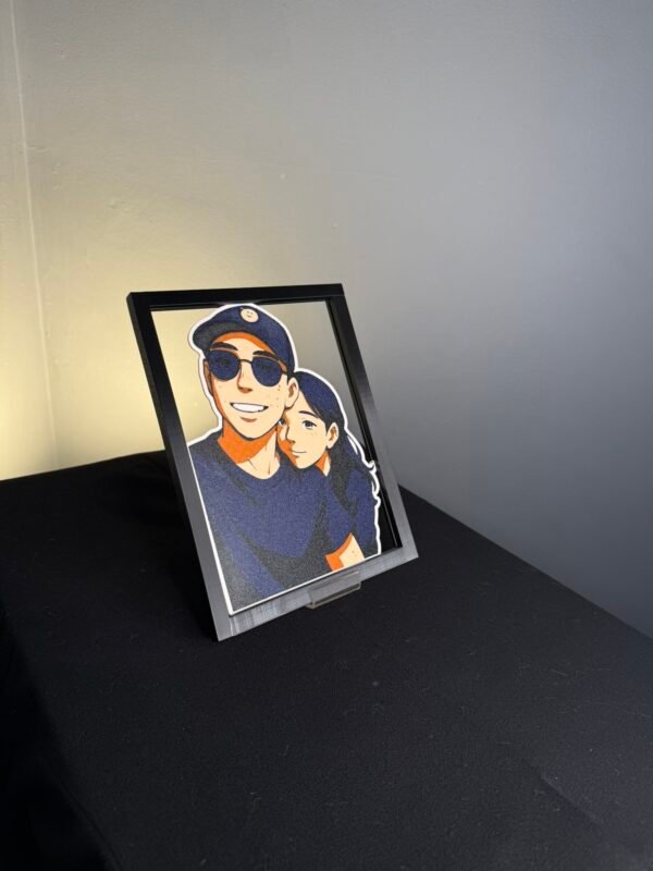 Retrato personalizado anime
