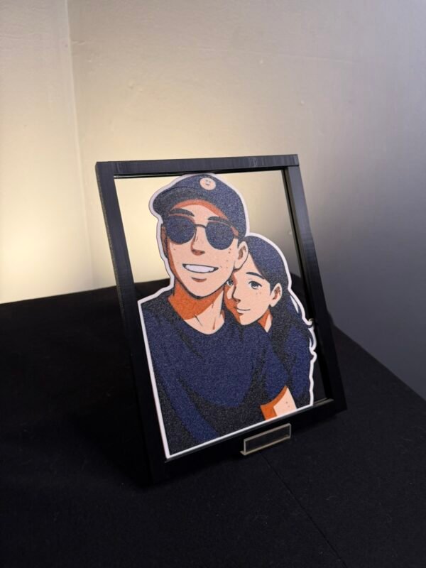 Retrato personalizado anime