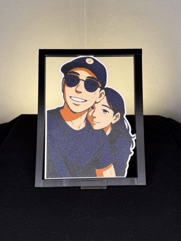 Retrato personalizado anime